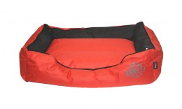 Pet Interest Kρεβάτι Σκύλου Small 65x55x19cm (Κόκκινο-Μαύρο)